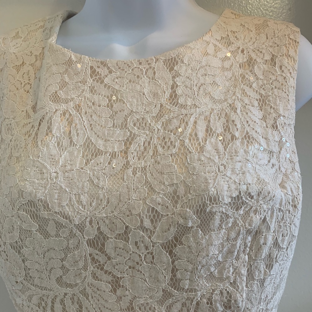 Chi Chi London Cream Color bridesmaid dress - Picture 2 of 4